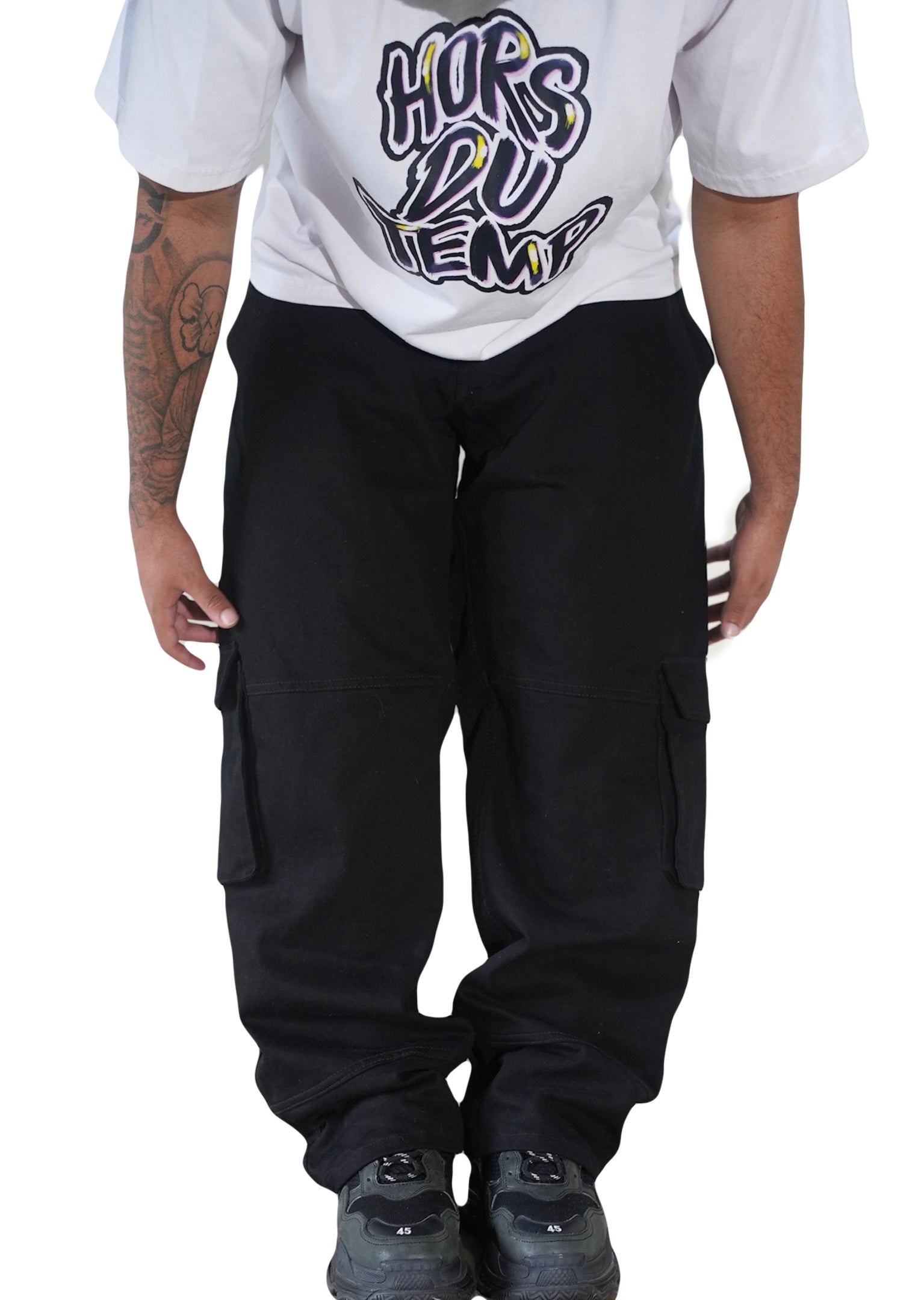 Baggy Cargo Black